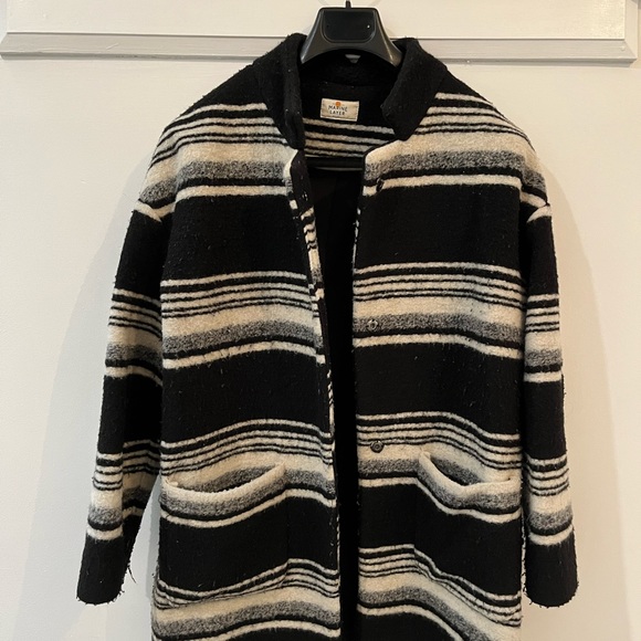 Marine Layer Wool Cocoon Coat - Picture 8 of 9